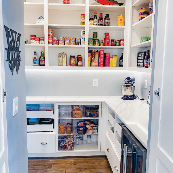 Walk-in pantry Walk-in pantry