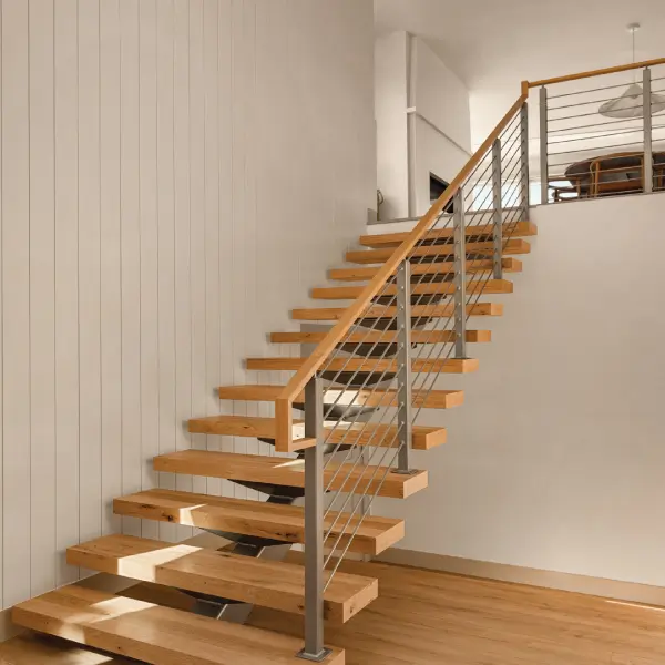 Staircase in a custom home in Neskowin, Oregon Staircase in a custom home in Neskowin, Oregon