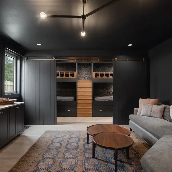Bunkbeds in a custom home in Neskowin, Oregon Bunkbeds in a custom home in Neskowin, Oregon